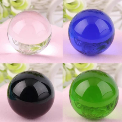 Asian Colorful Clear Magic Crystal Ball Glass Sphere
