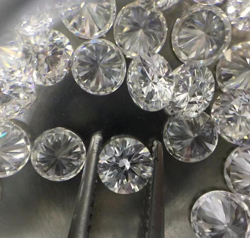 High Quality Wholesale Lab Diamonds Hpht CVD Loose Crystal Diamond