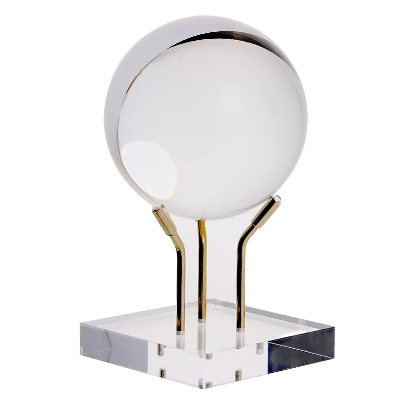 Crystal Minerals Display Stand, Cooper Acrylic Sphere Ball Holder, Acrylic Display Holder for Fossils
