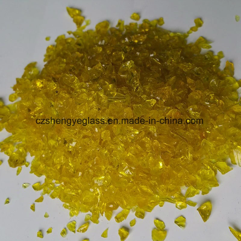 Wholesale Colorful Crystal Glass Chips for Decoration