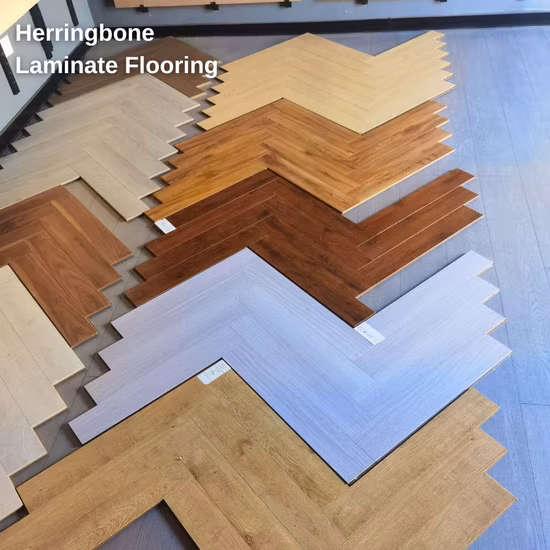 Waterproof Fireproof Embossed/Matt/Crystal AC4 12mm Engineered Wooden Laminate Floating Flooring